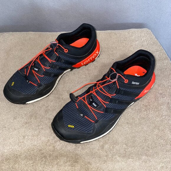 adidas Terrex Boost Trail Running Shoes Black/Orange Men’s 10 (EU 44) Vibram